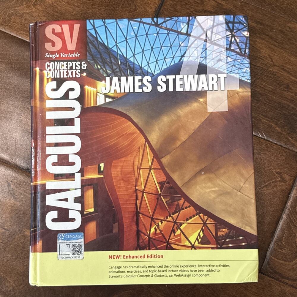 Calculus Concepts & Contexts by James Stewart